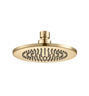 Flusso HSB.6RBB 6" Solid Brass Rainhead in Brushed Bronze PVD