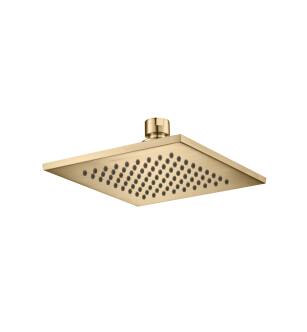 Flusso HSB.6SBB 6" Solid Brass Rainhead in Brushed Bronze PVD