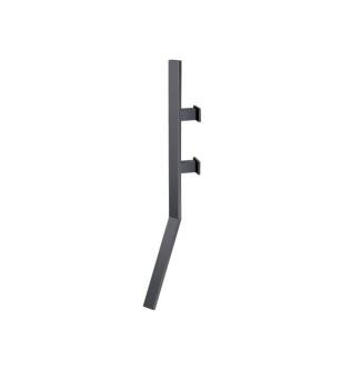 Flusso IF.2300DG Wall Mount Faucet Spout in Dark Gray