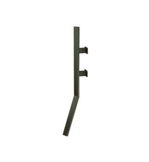 Flusso IF.2300DGR Wall Mount Faucet Spout in Dark Green