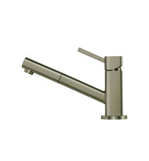 Flusso K.1000LV Smallie Stainless Steel Kitchen Faucet With Pull Out in Light Verde