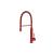 Isenberg K.1260CR Glatt Semi-Professional Dual Spray Stainless Steel Kitchen Faucet With Pull Out in Crimson