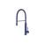 Isenberg K.1260NB Glatt Semi-Professional Dual Spray Stainless Steel Kitchen Faucet With Pull Out in Navy Blue