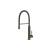 Isenberg K.1260DGR Glatt Semi-Professional Dual Spray Stainless Steel Kitchen Faucet With Pull Out in Dark Green