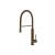 Isenberg K.1260DT Glatt Semi-Professional Dual Spray Stainless Steel Kitchen Faucet With Pull Out in Dark Tan