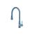 Isenberg K.1290BP Zest Dual Spray Stainless Steel Kitchen Faucet With Pull Out in Blue Platinum