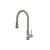 Isenberg K.1290LV Zest Dual Spray Stainless Steel Kitchen Faucet With Pull Out in Light Verde