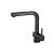 Isenberg K.1300MB Cito Dual Spray Polished Steel Kitchen Faucet With Pull Out in Matte Black