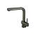 Isenberg K.1300GMG Cito Dual Spray Polished Steel Kitchen Faucet With Pull Out in Gun Metal Gray