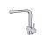 Isenberg K.1300GW Cito Dual Spray Polished Steel Kitchen Faucet With Pull Out in Gloss White