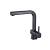 Isenberg K.1300DG Cito Dual Spray Polished Steel Kitchen Faucet With Pull Out in Dark Gray