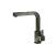 Isenberg K.1330GMG Deus Dual Spray Stainless Steel Kitchen Faucet With Pull Out in Gun Metal Gray