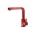 Isenberg K.1330CR Deus Dual Spray Stainless Steel Kitchen Faucet With Pull Out in Crimson