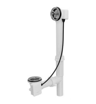 Jaclo 382-LT 17" PVC Tubular Bath Waste and Overflow Geberit Subassembly