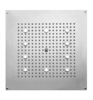 Jaclo 1616-DLRC-PCH Spa Quadrato 16" Ceiling Mount Single-Function Dream Light Showerhead in Polished Chrome