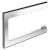 Keuco 11562010000 Edition 400 6 3/8" Wall Mount Toilet Paper Holder in Polished Chrome