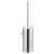 Keuco 12769010100 Collection Moll 3 1/2" Toilet Brush Set in Polished Chrome/White