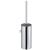 Keuco 12769010101 Collection Moll 3 1/2" Toilet Brush Set in Polished Chrome/Anthracite