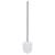 Keuco 14972014000 Plan 15 3/4" Toilet Brush and Handle Only in Polished Chrome/White