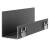 Keuco 24952370000 12 5/8" Wall Mount Shower Shelf with Integrated Hooks in Matte Black