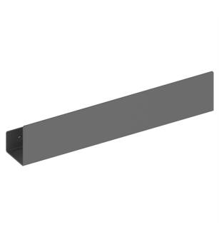 Keuco 24953510300 Wall Mounted Customizable Size Removable Width 31 7/8" - 39 3/8" Shower Shelf in Matte Black