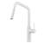 KIBI USA KKF2007MW Macon Single Handle Pull Down Kitchen Sink Faucet in Matte White