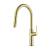 KIBI USA KKF2018BG Fusion-T Single Handle Pull Down Kitchen Sink Faucet in Brushed Gold