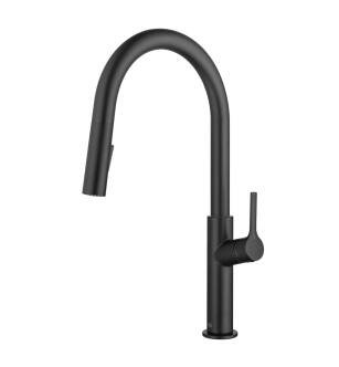 KIBI USA KKF2018MB Fusion-T Single Handle Pull Down Kitchen Sink Faucet in Matte Black