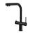 KIBI USA KFF502MB Water Filtration Pull Out Kitchen Faucet in Matte Black