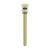 KIBI USA KPW104BG Bathroom Sink Pop Up Drain Stopper with 12" Tailpiece and Overflow in Brushed Gold