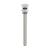 KIBI USA KPW104BN Bathroom Sink Pop Up Drain Stopper with 12" Tailpiece and Overflow in Brushed Nickel