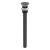 KIBI USA KPW104MB Bathroom Sink Pop Up Drain Stopper with 12" Tailpiece and Overflow in Matte Black