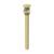 KIBI USA KPW105BG Bathroom Sink Pop Up Drain Stopper with 12" Tailpiece in Brushed Gold