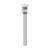 KIBI USA KPW105CH Bathroom Sink Pop Up Drain Stopper with 12" Tailpiece in Chrome