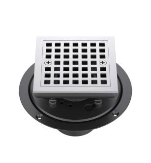 KIBI USA KFD0401BN 4″ Tile-In Shower Drain in Brushed Nickel