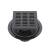 KIBI USA KFD0402MB 4″ Tile-In Shower Drain in Matte Black