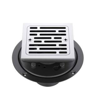 KIBI USA KFD0403CH 4″ Tile-In Shower Drain in Chrome