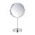 KIBI USA KMM103CH Circular Free Standing Magnifying Makeup Mirror in Chrome