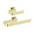 KIBI USA C-KBA16-2BG-1 Blaze 2-Piece Bathroom Hardware Set in Brushed Gold