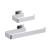 KIBI USA C-KBA16-2CH-1 Blaze 2-Piece Bathroom Hardware Set in Chrome