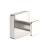 KIBI USA KBA1601BN Blaze Bathroom Towel & Robe Hook in Brushed Nickel