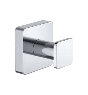KIBI USA KBA1601CH Blaze Bathroom Towel & Robe Hook in Chrome