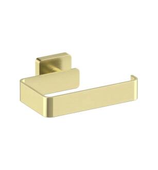 KIBI USA KBA1602BG Blaze Bathroom Toilet Paper Holder in Brushed Gold