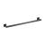 KIBI USA KBA1604MB Blaze Bathroom Towel Bar in Matte Black