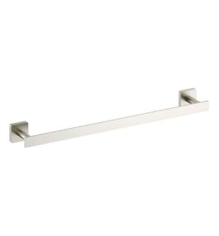 KIBI USA KBA1605BN Blaze Bathroom Towel Bar in Brushed Nickel