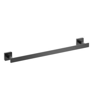 KIBI USA KBA1605MB Blaze Bathroom Towel Bar in Matte Black