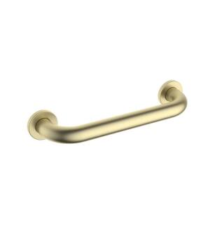 KIBI USA KGB1012BG Circular 14 3/8'' Stainless Steel Bathroom Safety Grab Bar in Brushed Gold
