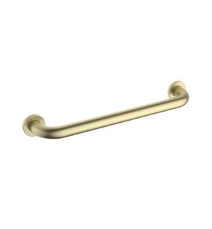 KIBI USA KGB1018BG Circular 20 3/8'' Stainless Steel Bathroom Safety Grab Bar in Brushed Gold