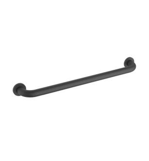 KIBI USA KGB1024MB Circular 26 3/8'' Stainless Steel Bathroom Safety Grab Bar in Matte Black