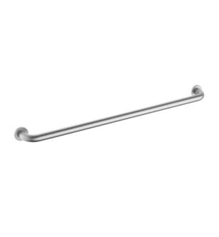 KIBI USA KGB1036BN Circular 38 3/8'' Stainless Steel Bathroom Safety Grab Bar in Brushed Nickel